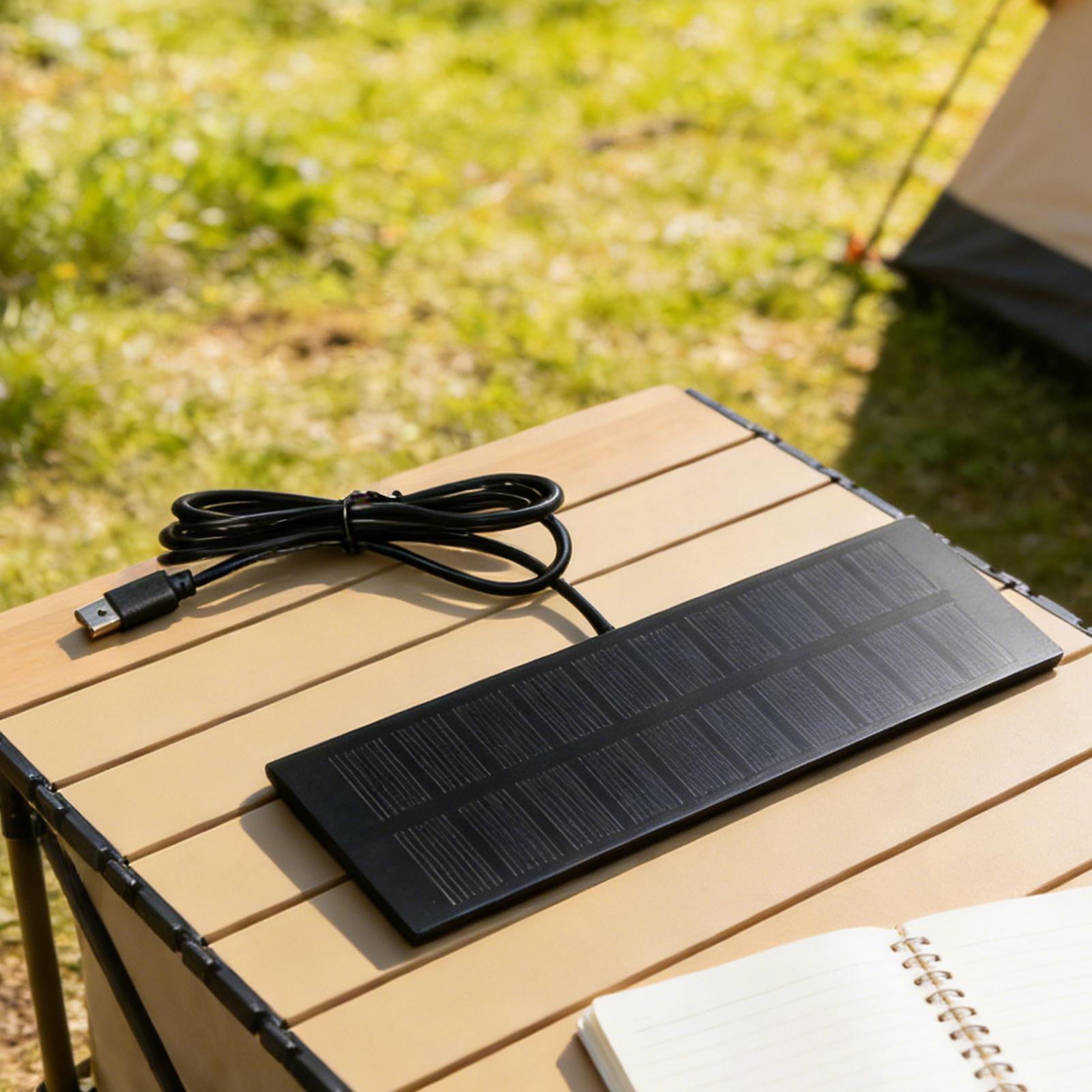5V 3.7-5W Portable Solar Panel - огляд і ціна Solar Charger Panel Foldable