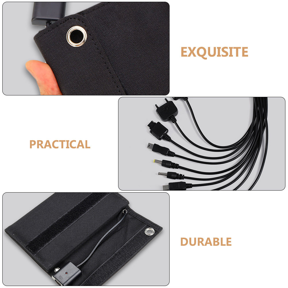 1Set 15W 6V Portable Solar Pan - огляд і ціна Solar Charger Panel Foldable
