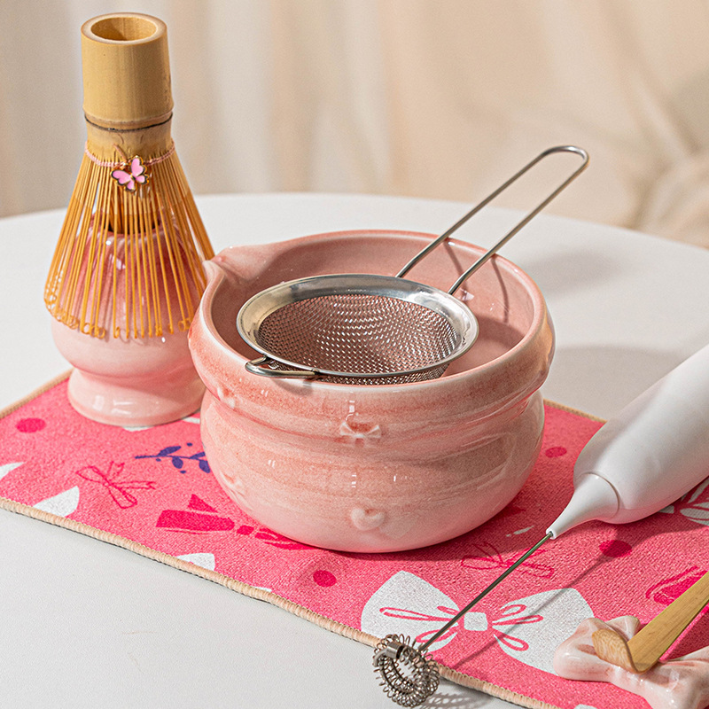 Japanese Matcha Tea Set 8pcs C - огляд і ціна Dish Brush Bamboo