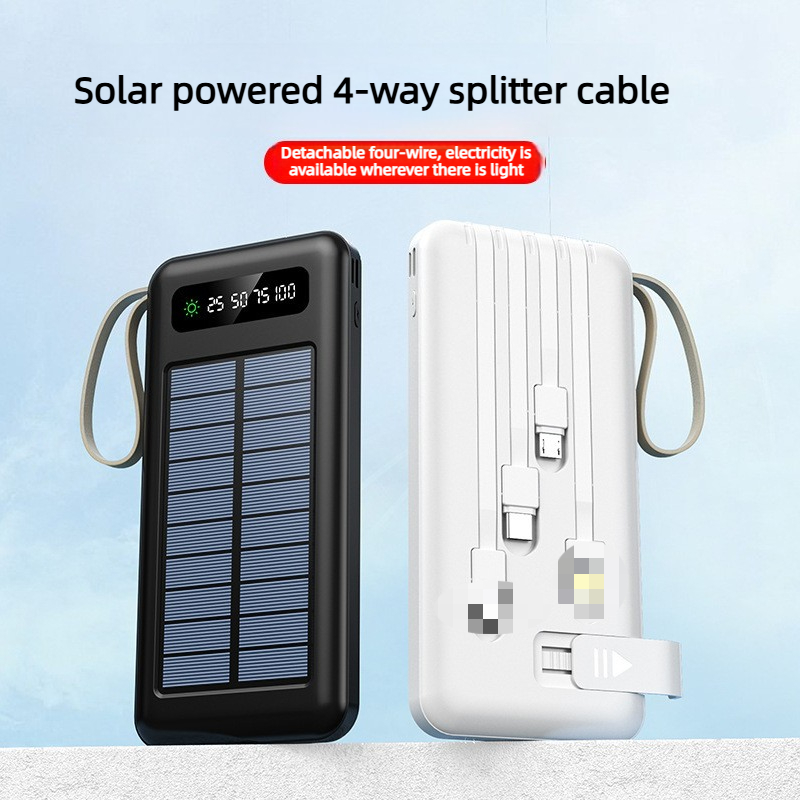 10000/20000mAh Outdoor Solar L - огляд і ціна Solar Charger Panel Foldable