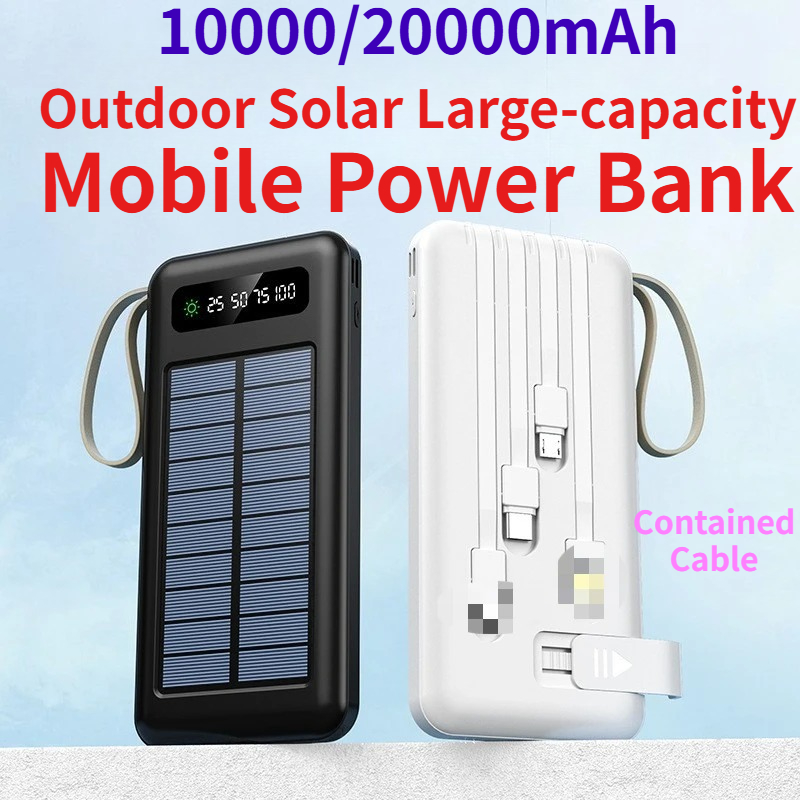 10000/20000mAh Outdoor Solar L - огляд і ціна Solar Charger Panel Foldable