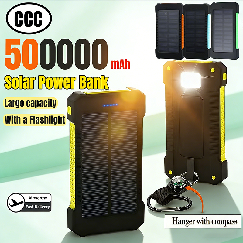 500000mAh Waterproof Outdoor S - огляд і ціна Solar Charger Panel Foldable