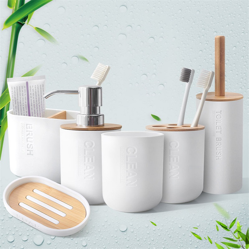 1pc Bathroom Accessories Soap  - огляд і ціна Dish Brush Bamboo
