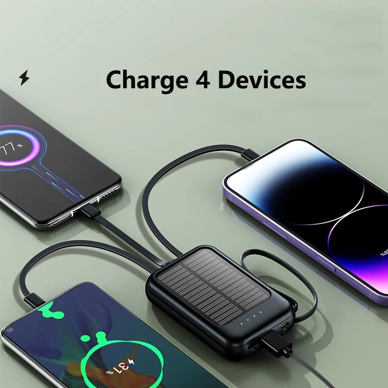 VIVO 50000mAh High Capacity So - огляд і ціна Solar Charger Panel Foldable
